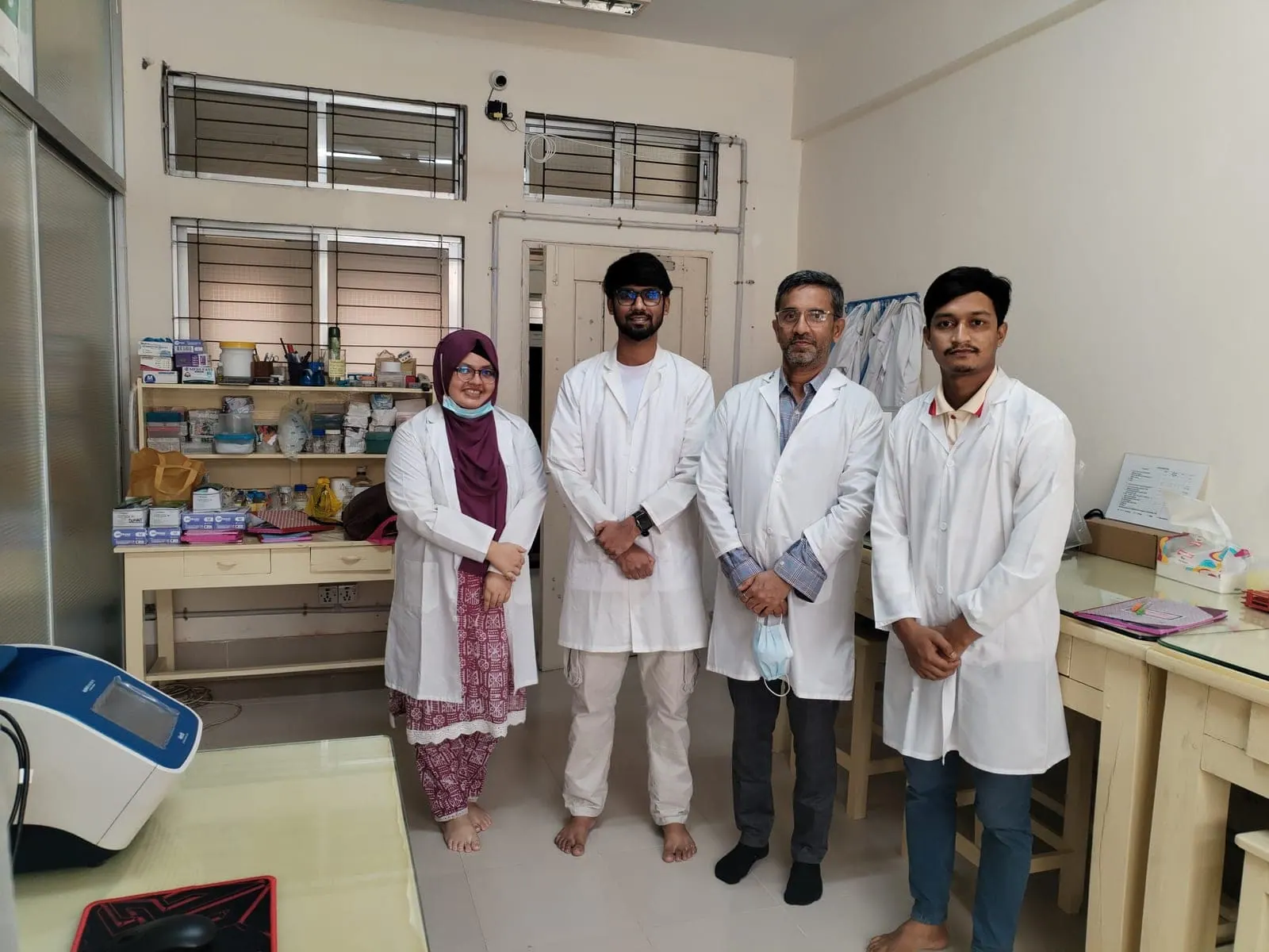The Functional Genomics & Proteomics Laboratory group, University of Chittagong.